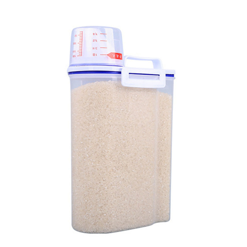 Grain Tank Sealed Tank Grain Storage Box Storage Tank Food Storage Box pp Plastic Transparent Sealed Tank