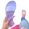European and American foreign trade large size women's shoes 2022 independent station Amazon WISH Crystal Jelly sandals sandals slippers