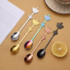 Creative Double Crown stainless steel spoon wholesale High-looking gift coffee spoon titanium-plated light luxury palace style soup spoon