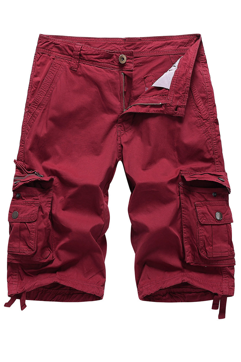 2025批发亚马逊ebay工装裤工装多口袋8色休闲裤男士时尚5分裤082