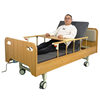 Double Rocking Nursing Bed Nursing Home Nursing Home Elderly Rehabilitation Wooden Nursing Bed Multi-Functional Paralyzed Patient Bed