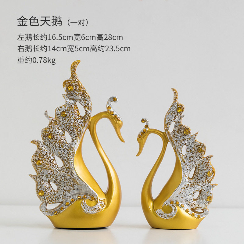 酒柜餐边柜现代高档软装客厅室内轻奢摆件创意办公室家居装饰品