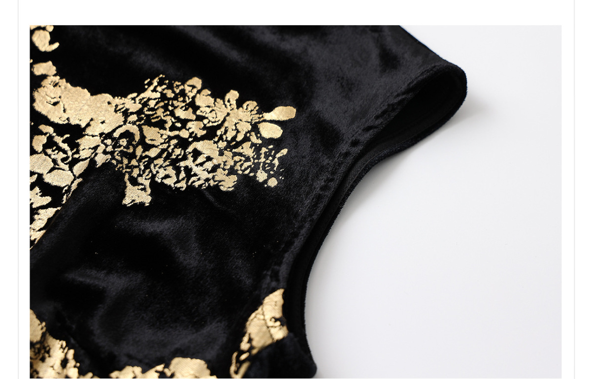 Set áo choàng cape kèm đầm dài thêu hoa họa tiết cây cỏ thanh lịch cho nữ — Váy (giao hàng trong 7 ngày), Áo choàng ngoài (giao hàng trong 7 ngày)