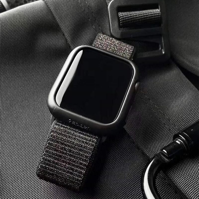 Suitable for Apple Watch7 6 5 4 Watch Protective Cover Ultra-Thin Pc Anti-Fall Shock Shell Spigen