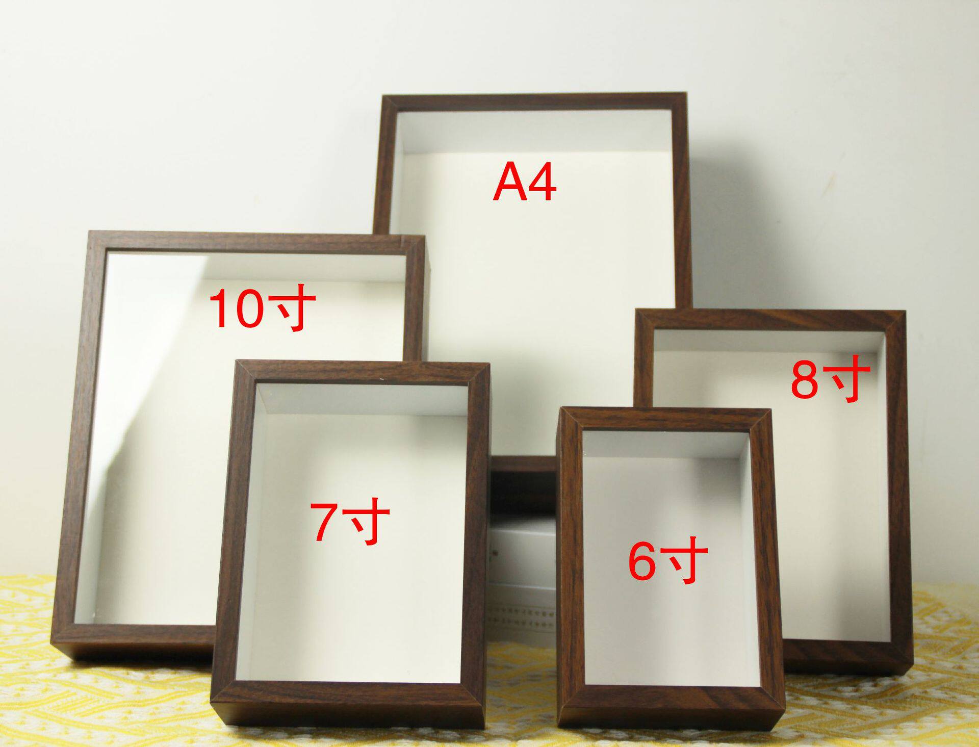 Hollow dried flower photo frame handmade diy transparent shell building blocks hand-made decoration acrylic three-dimensional picture frame wholesale