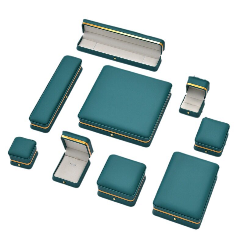 in stock Supply High-end Phnom Penh Jewelry Box Jewelry Box Gift Packaging Box Ring Pendant Bracelet Necklace Pearl Box