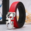 2.5fl red silver buckle
