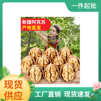 Xinjiang Aksu 185 paper walnut new original flavor raw walnut 1000 g/bag