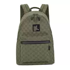 Trendy Cards Checkerboard Printed Letter Backpack Car Stitching Rhombus Travel Bag Personalized Plaid Girls' Sports Backpack