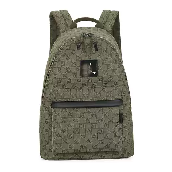 Trendy Cards Checkerboard Printed Letter Backpack Car Stitching Rhombus Travel Bag Personalized Plaid Girls' Sports Backpack