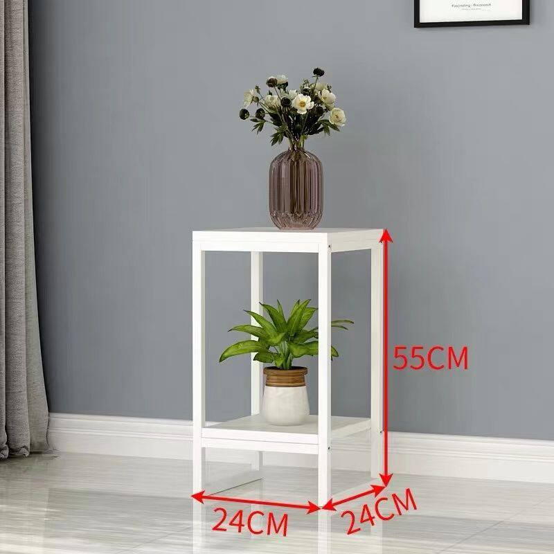 室内多层置物架北欧铁艺花架软装客厅简约架金色落地盆景装饰bjs