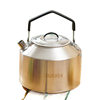 304 Stainless Steel Outdoor Kettle Thickened Portable Tea Making Self-driving Camping Picnic Food Grade Fire Boiling Kettle
