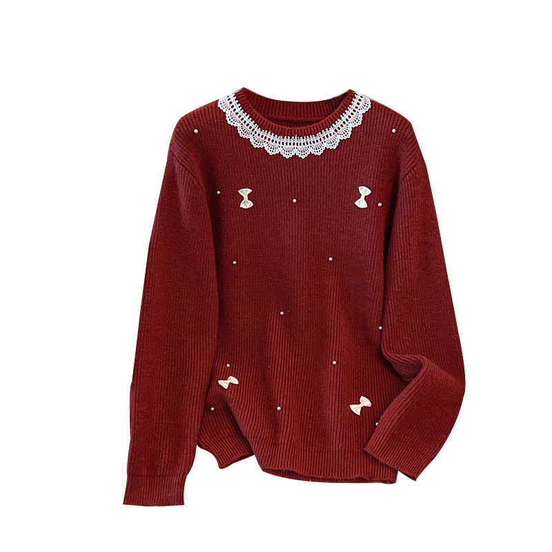 300斤特大码新年红色毛衣上衣女秋冬款胖mm200内搭显瘦打底针织衫,淘宝优惠券,粉丝福利购,淘宝优惠卷