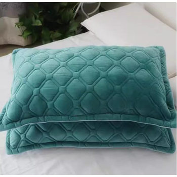 Pure Cotton Quilted Thickeneded Pillowcase 48X74 Pair of Pillowcases Single Adult Large Pillowcase