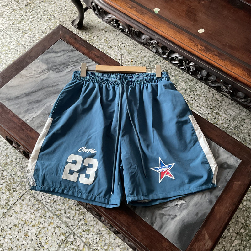American trendy brand corteiz crtz Alcatraz men and women loose casual shorts sweatpants