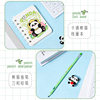 New Creative Panda Coil Book High-Value Cross-Border Stationery Set Student School Supplies Set Gift Box Wholesale