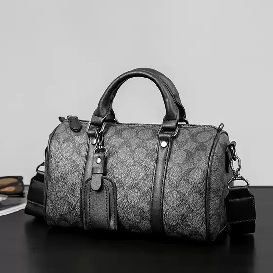 Trendy Brand Men's Handbag New Casual Men's Bag All-match Shoulder Bag Street Outdoor Crossbody Bag Couple's Satchel Trendy