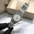 Silver white surface