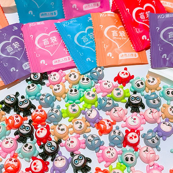 [Full Category] Luminous Small Animal Christmas Blind Bag Wholesale Turtle Pairing Mini Trendy Blind Box Ornaments