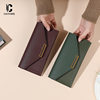 Wallet Cross-Border New Style Female Korean Style Trendy Personality Long Small Fresh Multi-Functional Buckle Japanese and Korean Retro Thin Coin Purse