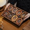 Walnut Bracelet Storage Box Wooden Bracelet Jewelry Bracelet Walnut Jewelry Box Special Display Plate
