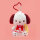 Новая подлинная авторизованная подвеска в виде собаки Sanrio Kulomi Melody Laurel, плюшевая игрушка, машина для ловли кукол mini 3