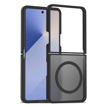 Suitable for Samsung Z Fold 7 Left and Right Foldableing Mobile Phone Case Z Flip 7 Skin-Feel Semi-Transparent Frosted Magnetic Protective Cover