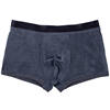 New Men's fleece-lined boxer shorts autumn and winter thickened thermal underwear lengthened mid-waist cold-proof boxer shorts