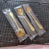 Stainless Steel Spoon Thickeneded Commercial Dessert Spoon Bird's Nest Spoon Takeaway Packaged Fast Food Soup Spoon Individually Packaged Tableware