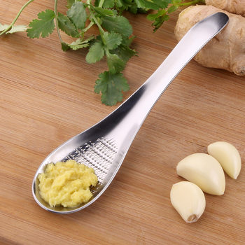 430 Stainless Steel Ginger Grinder, Garlic Masher, Ginger Grinder, Baby Food Supplement, Kitchen Garlic Press