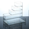 Storage Box PET Transparent Acrylic Rectangular Cosmetic Station Snack Kitchen Sundries Storage Box with Lid