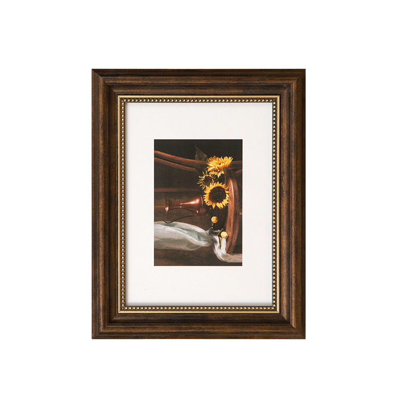 American retro small photo frame 8 inch 6 inch 7 wash photo frame frame A3A4 Wall