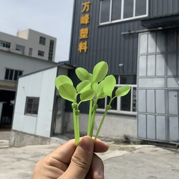 Leaf tie green decorative tie manufacturer imitation leaf tie