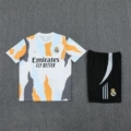 2425 Short Sleeve Real Madrid Yellow White