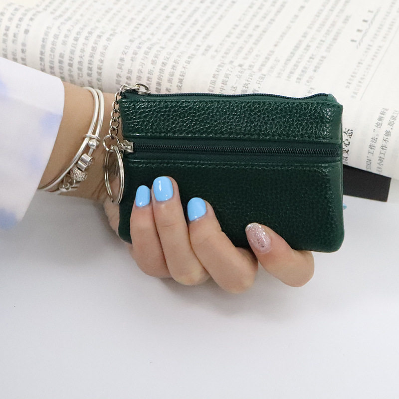 Korean Style Wallet Mini Fashion Coin Purse Women's Thin Short Small Clutch Bag Women's Key Bag Card Bag Coin Bag