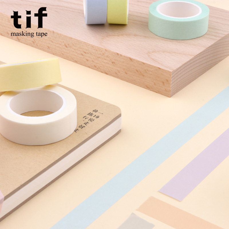 Plain Tape, Washi Tape, No Residue, Washi Tape, Stationery Tape, Washi Tape, Hand Ledger Tape
