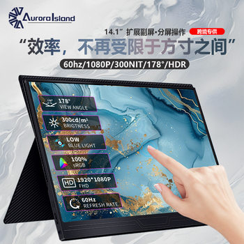 14.1inch Ips Touch Perfect Screen Oled Portable Display One-Line Communication Extended Screen Portable Display