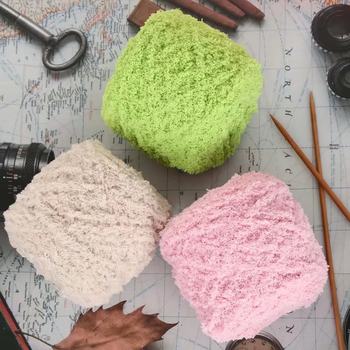 Coral Fleece Yarn Handmade DIY Doll Knitting Scarf Yarn Ball Knitting Sweater Hat Sweater Yarn Baby Yarn