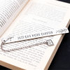 Cross-Border Hot Selling Stainless Steel Bookmarks Can Be Laser Engraved and Logoed as Literary Gifts for Friends and Teachers