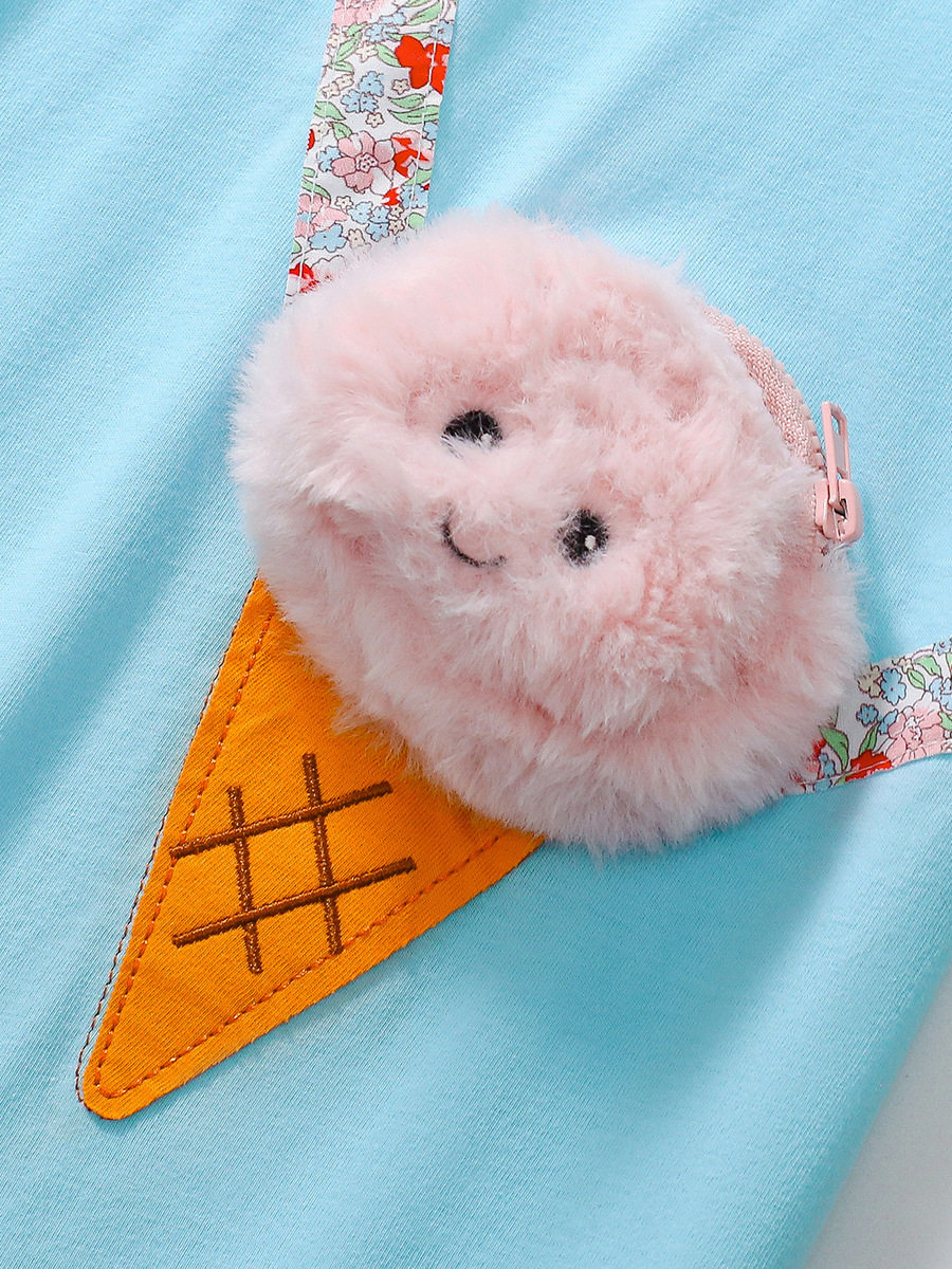 Grosir pakaian anak pabrik musim panas, gaun kartun anak perempuan baru