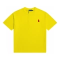 Short Sleeve Yellow Cyan Label