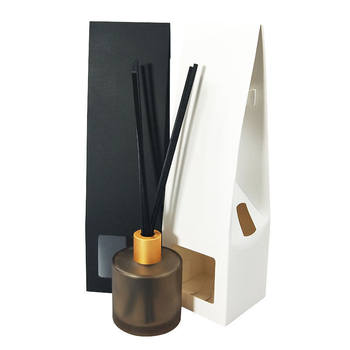 Spot Perfume Packaging Box 100ml with Pvc Window Aromatherapy Conical Paper Box