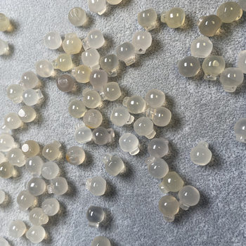 Madagascar Ice Chalcedony Agate Pendant Small Apple Car Hanging Sweater Chain Pendant