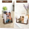 Spot black walnut wooden photo frame U-shaped photo frame 678 inch acrylic photo frame Beech photo frame wholesale spot