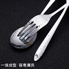 Stainless Steel Tableware, Light-Handled Spoons, Household Eating Spoons, Long-Handled Spoons, Hotel Ice Spoons, Manufacturer Wholesale