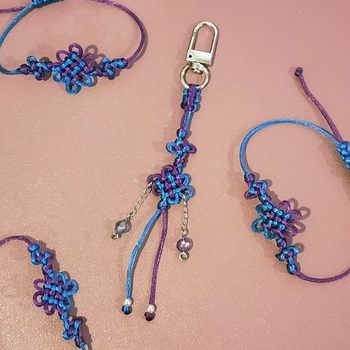 Kopo Hunter Witch Group Rumi Chinese Knot Element Chinese Style Couple Bracelet Demon Hunter Music Festival Bracelet