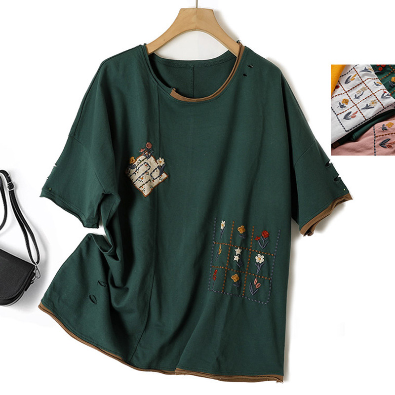 (Mới) Mã T0029 Giá 580K: Áo Thun Nam Antdn Ngắn Tay Thêu Họa Tiết Hoa Thời Trang Nam Chất Liệu G01 Sản Phẩm Mới, (Miễn Phí Vận Chuyển Toàn Quốc).