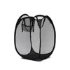 New Solid Color Simple Foldable Laundry Basket Home Grid Breathable Dirty Clothes Basket Toy Sundries Portable Storage Basket