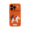 Suitable for Iphone17Promax Mobile Phone Case New Cross Pattern Leather Apple 16/15 All-Inclusive 14 Protective Cover