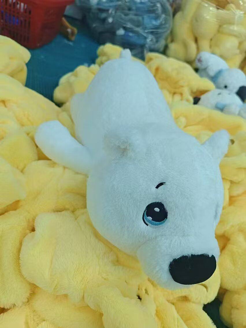 40厘米12寸大号毛绒玩具地推礼品娃娃婚礼互动公仔玩具活动定logo